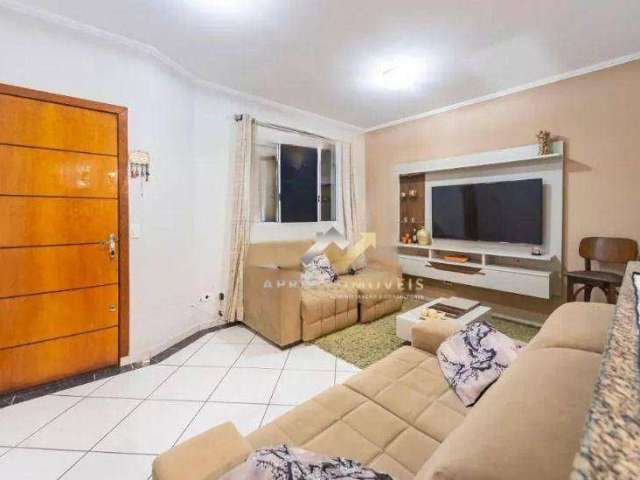 Apartamento com 3 dormitórios para alugar, 82 m² por R$ 2.430,00/mês - Parque Capuava - Santo André/SP