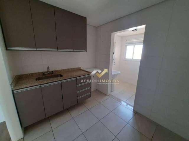 Apartamento para alugar, 80 m² por R$ 3.059,00/mês - Vila Alzira - Santo André/SP