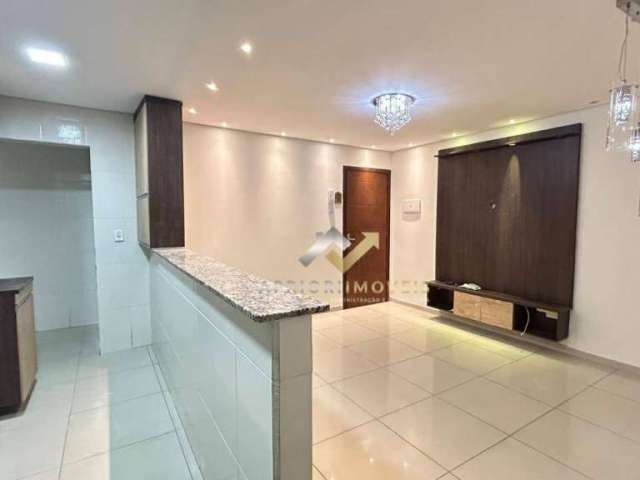Apartamento com 2 dormitórios à venda, 59 m² por R$ 330.000,00 - Jardim Ipanema - Santo André/SP