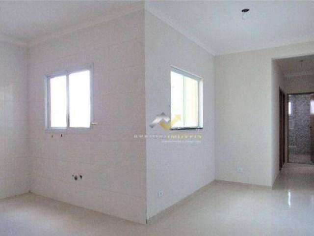 Cobertura com 2 dormitórios para alugar, 90 m² por R$ 2.276,40/mês - Parque Oratório - Santo André/SP