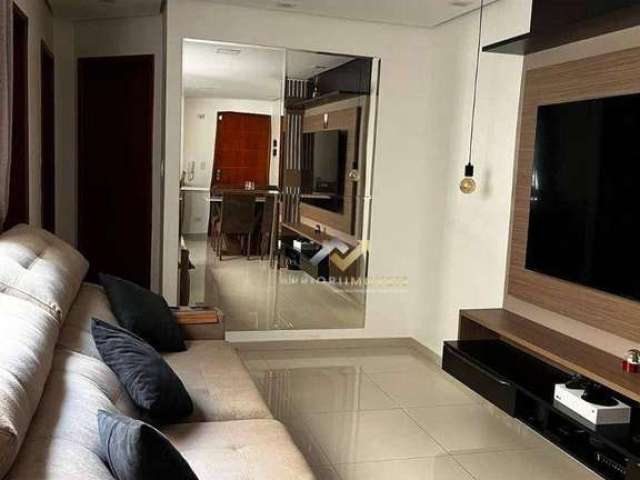 Cobertura com 2 dormitórios, 100 m² - venda por R$ 540.000,00 ou aluguel por R$ 3.114,00/mês - Vila Camilópolis - Santo André/SP