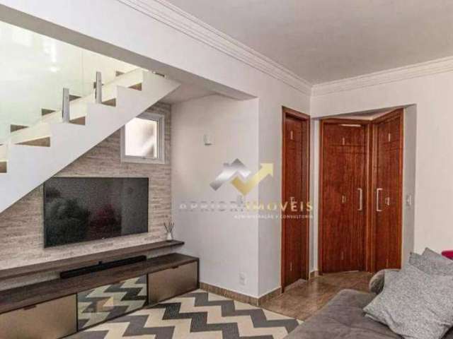 Cobertura com 2 dormitórios à venda, 90 m² por R$ 525.000,00 - Santa Maria - Santo André/SP