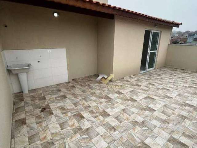 Cobertura com 2 dormitórios à venda, 82 m² por R$ 500.000,00 - Jardim Guarará - Santo André/SP