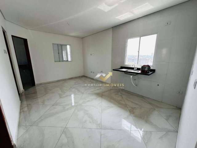 Apartamento com 2 dormitórios à venda, 42 m² por R$ 262.000,00 - Vila Guarará - Santo André/SP