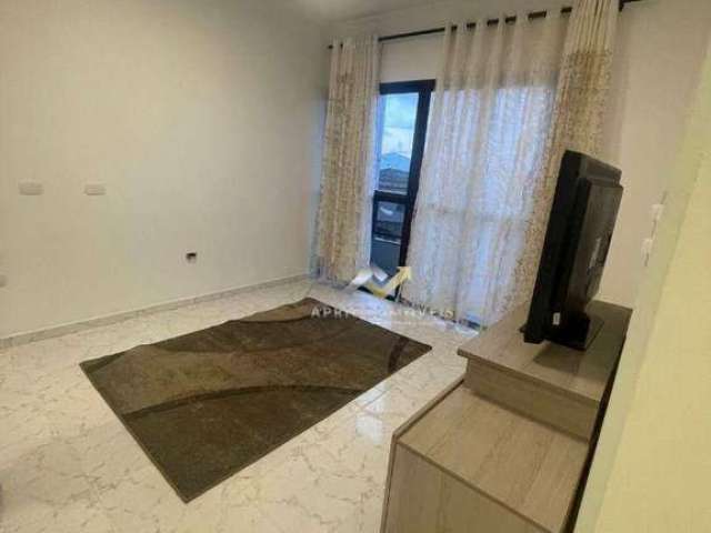 Apartamento com 3 dormitórios para alugar, 90 m² por R$ 2.410,00/mês - Parque Oratório - Santo André/SP