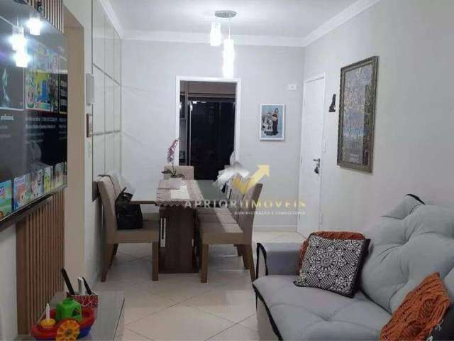 Apartamento com 2 dormitórios à venda, 60 m² por R$ 490.000,00 - Tupi - Praia Grande/SP