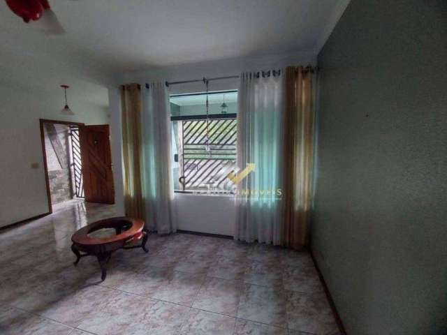 Casa com 3 dormitórios, 120 m² - venda por R$ 1.070.000,00 ou aluguel por R$ 4.080,00/mês - Campestre - Santo André/SP