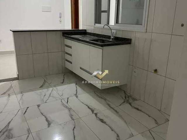 Apartamento com 1 dormitório para alugar, 42 m² por R$ 1.365,00/mês - Utinga - Santo André/SP