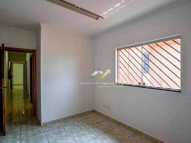 Sobrado com 3 dormitórios para alugar, 80 m² por R$ 2.135,00/mês - Vila Valparaíso - Santo André/SP