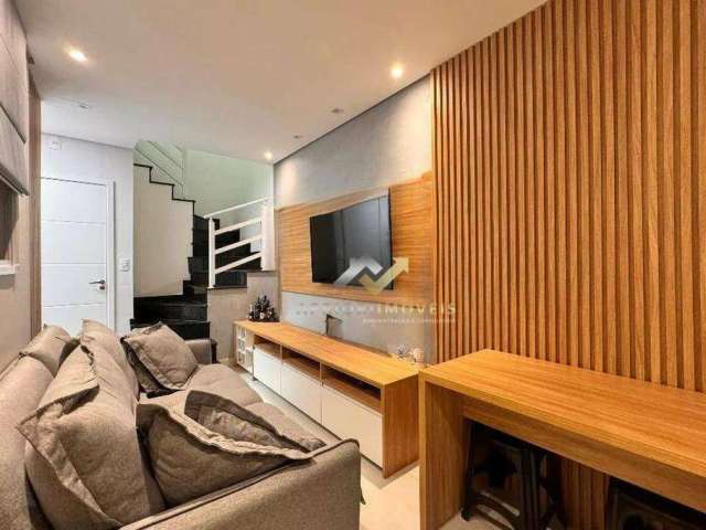 Cobertura com 2 dormitórios à venda, 86 m² por R$ 420.000,00 - Cidade São Jorge - Santo André/SP