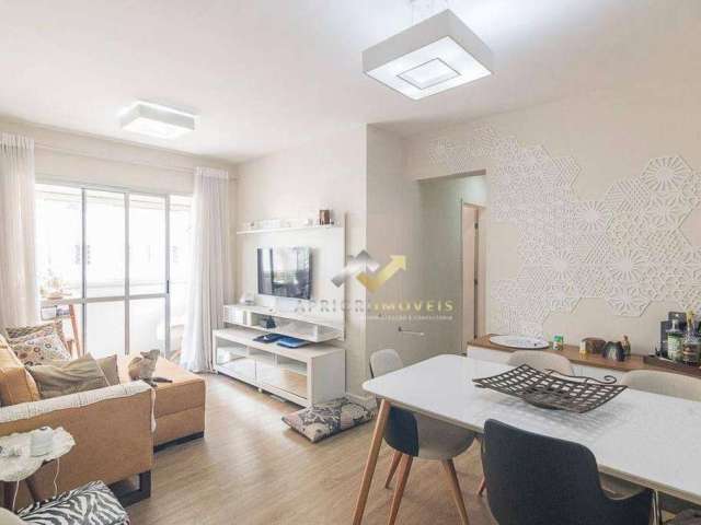 Apartamento com 3 dormitórios à venda, 88 m² por R$ 585.000,00 - Vila Gilda - Santo André/SP