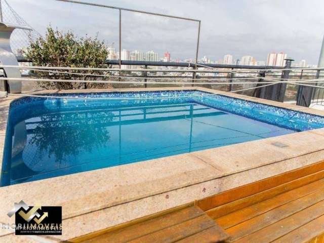 Cobertura, 300 m² - venda por R$ 1.590.000,00 ou aluguel por R$ 12.153,00/mês - Vila Guiomar - Santo André/SP