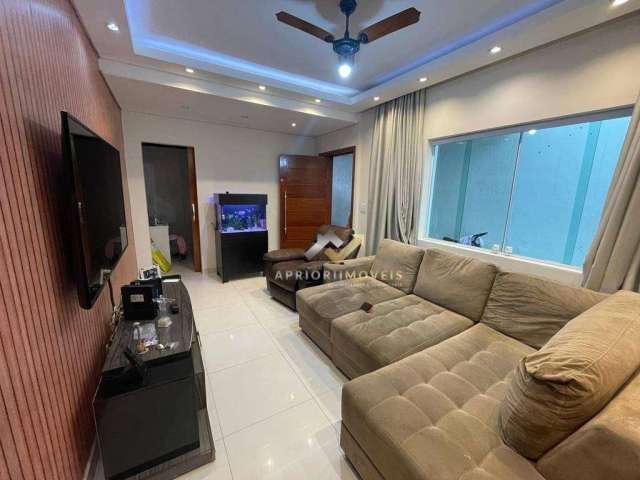 Casa com 3 dormitórios à venda, 125 m² por R$ 490.000,00 - Jardim Santo André - Santo André/SP