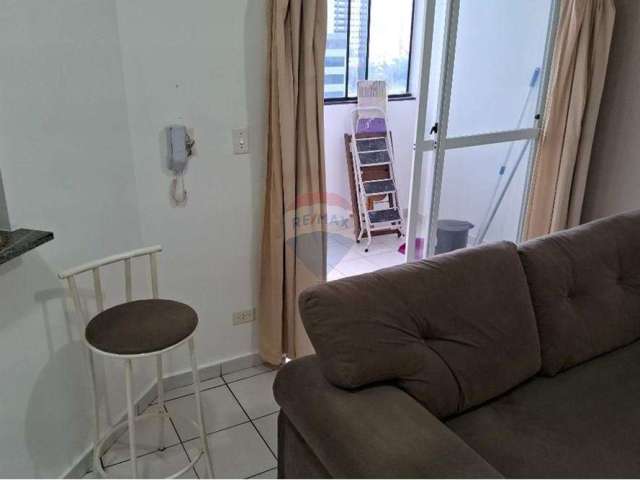 Apartamento mobiliado com 1 Quarto e 1 banheiro para Alugar, 45 m² em São José dos Campos/SP