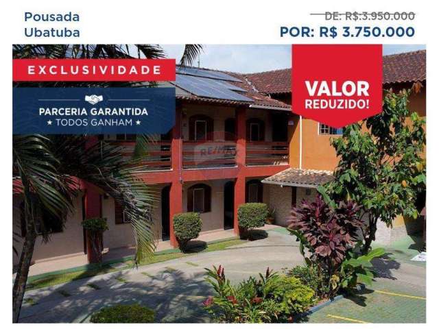 Vendo Hotel Pousada Portal da Palmeira familiar em Ubatuba (Única na cidade com piscina aquecida com acesso a PcD)