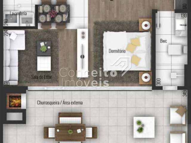 Edifício Studio 359 - Centro - Apartamento Studio