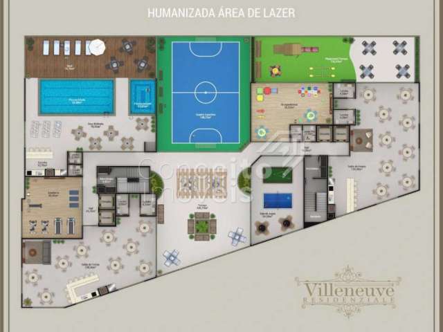 Apartamento 2 Dormitorios, com lazer completo em Itapema