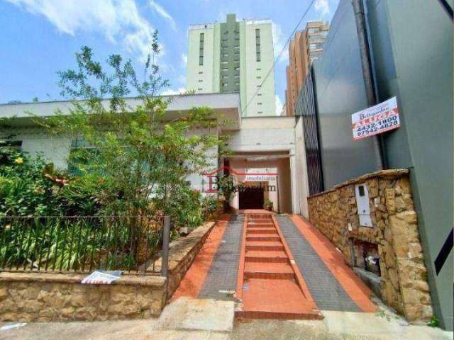 Casa Comercial com 3 dormitórios para alugar, 200 m² - Bairro Jardim - Santo André/SP