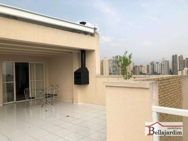 Cobertura com 3 dormitórios à venda, 156 m² - Bairro Campestre - Santo André/SP