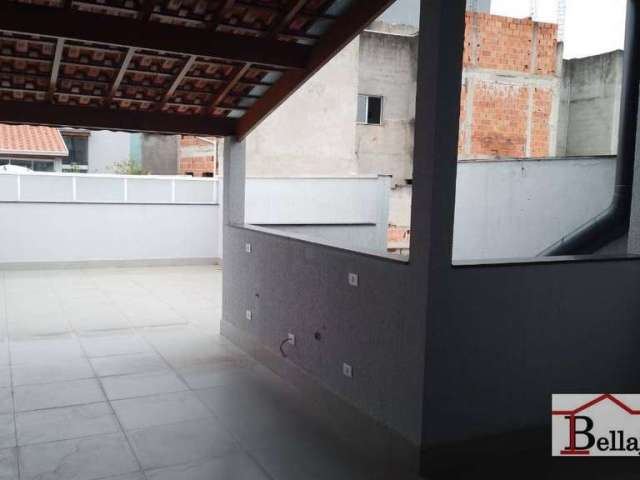 Cobertura com 2 dormitórios à venda, 104 m² - Vila Helena - Santo André/SP