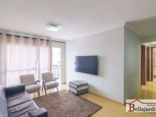 Apartamento com 3 dormitórios à venda, 95 m² - Vila Bastos - Santo André/SP