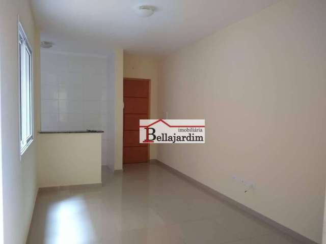 Apartamento com 2 dormitórios para alugar, 46 m² - Vila Pires - Santo André/SP