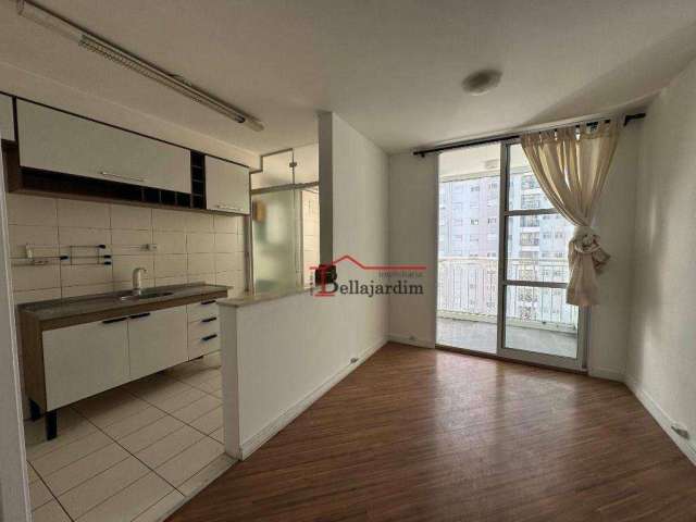 Apartamento com 2 dormitórios para alugar, 64 m² - Bairro Jardim - Santo André/SP
