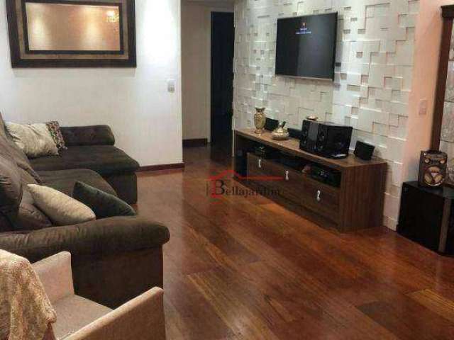 Apartamento com 3 dormitórios à venda, 122 m² - Bairro Jardim - Santo André/SP