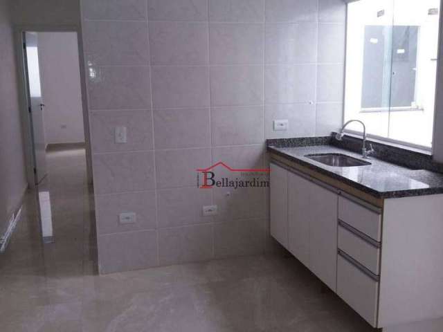 Apartamento com 2 dormitórios à venda, 50 m² - Vila Palmares - Santo André/SP