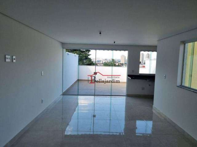 Cobertura com 2 dormitórios à venda, 82 m² - Santa Maria - Santo André/SP