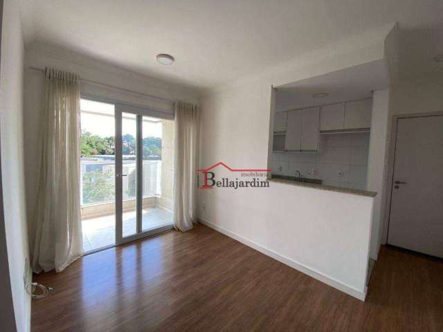 Apartamento com 2 dormitórios para alugar, 60 m² - Bairro Jardim - Santo André/SP