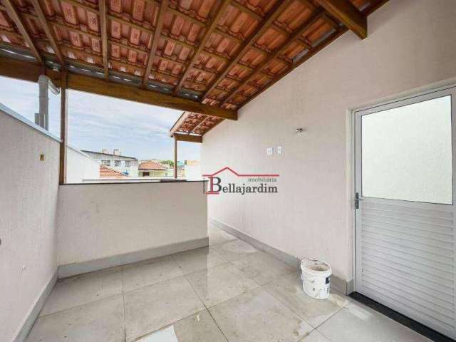 Sobrado com 3 dormitórios à venda, 122 m² - Vila Homero Thon - Santo André/SP