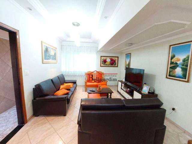 Casa com 3 dormitórios à venda, 182 m² - Bairro Campestre - Santo André/SP