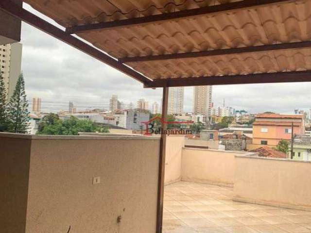 Cobertura com 2 dormitórios para alugar, 78 m² - Vila Floresta - Santo André/SP