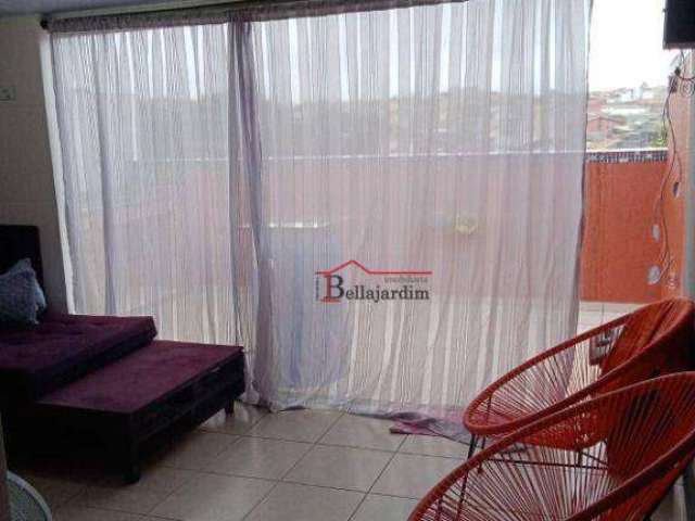 Cobertura com 2 dormitórios à venda, 76 m² - Bairro Jardim Alvorada - Santo André/SP