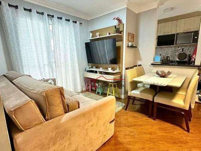 Apartamento com 2 dormitórios à venda, 50 m² - Bairro Parque Erasmo Assunção - Santo André/SP