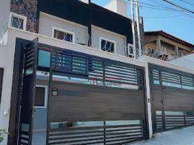 Sobrado com 2 dormitórios à venda, 76 m² - Bairro Jardim Santo Alberto - Santo André/SP