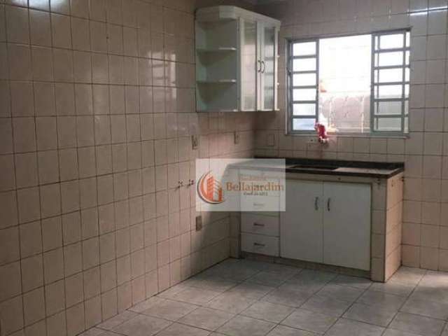 Casa com 1 dormitório para alugar, 60 m² - Bairro Jardim Jamaica - Santo André/SP