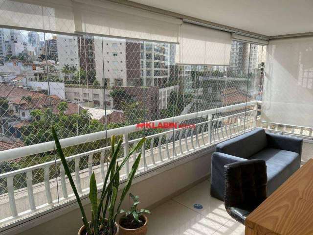 Apartamento com 3 dormitórios para alugar, 128 m² por R$ 14.234,00/mês - Vila Mariana - São Paulo/SP