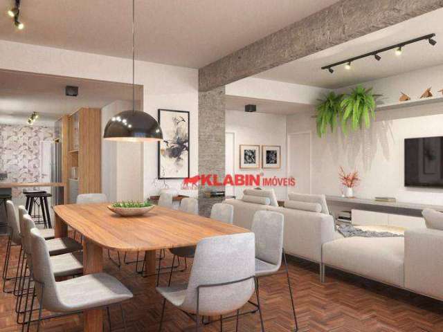 Apartamento com 3 dormitórios e 1 banheiro à venda, 212 m² por R$ 2.385.000 - Consolação -