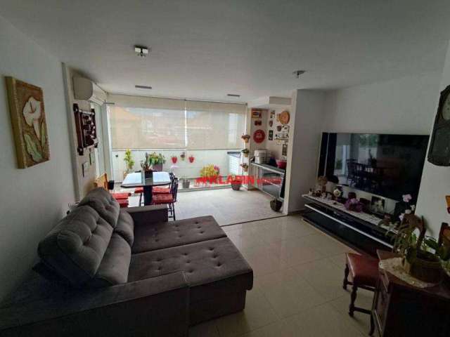 Apartamento com 3 dormitórios e 2 banheiros à venda, 112 m² por R$ 1.280.000 - Cambuci -