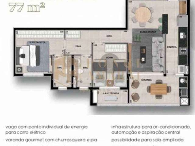 Apartamento em construção no City Tiwers - Bauru