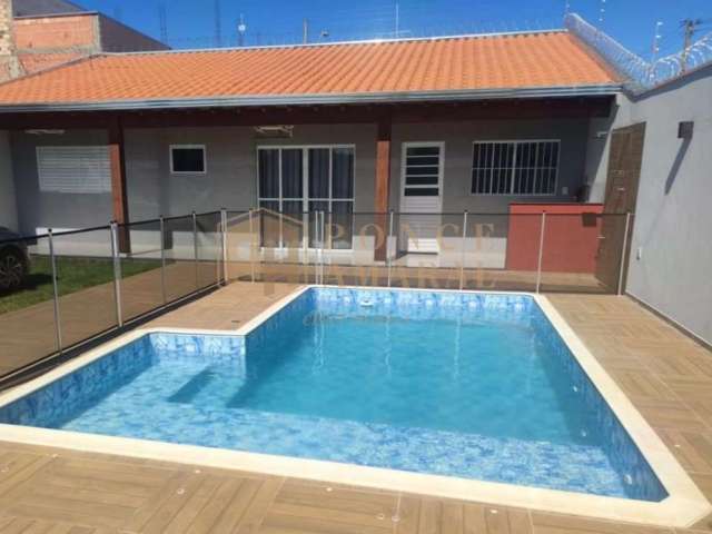 Casa nova com piscina para venda Jardim Olga Ayub Agudos-SP