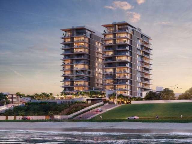 Apartamento com 4 suítes à venda em Piçarras, pé na areia de alto padrão com 211m²