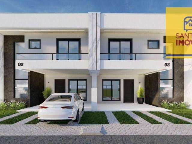 Sobrado com 3 dormitórios à venda, 137 m² por R$ 695.000 - Loteamento São José - Campo Largo/PR