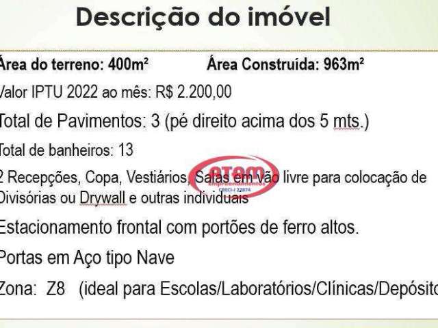 Prédio comercial em santo amaro