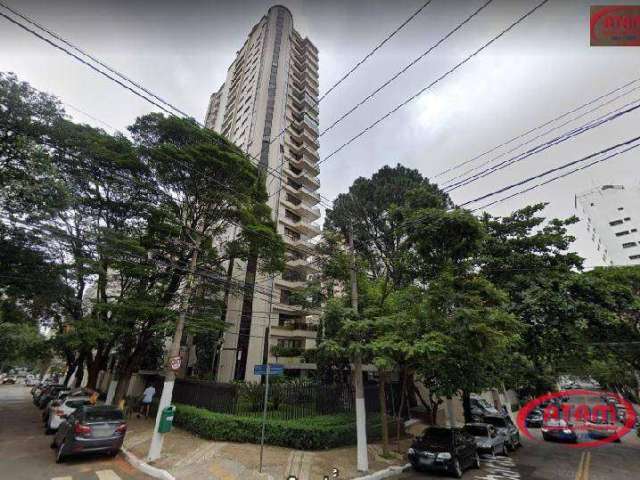 Alto Padrão em Moema com 4 dorm. 3 vgs. 267m² au