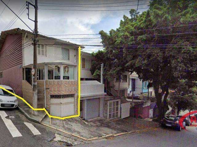 Sobrado residencial ou comercial de esquina em perdizez (pompéia)