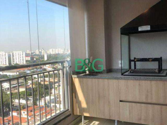 Apartamento para alugar, 69 m² por R$ 5.818,11/mês - Pari - São Paulo/SP