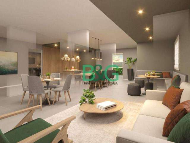 Apartamento com 2 dormitórios à venda, 38 m² por R$ 287.199,00 - Vila Ema - São Paulo/SP